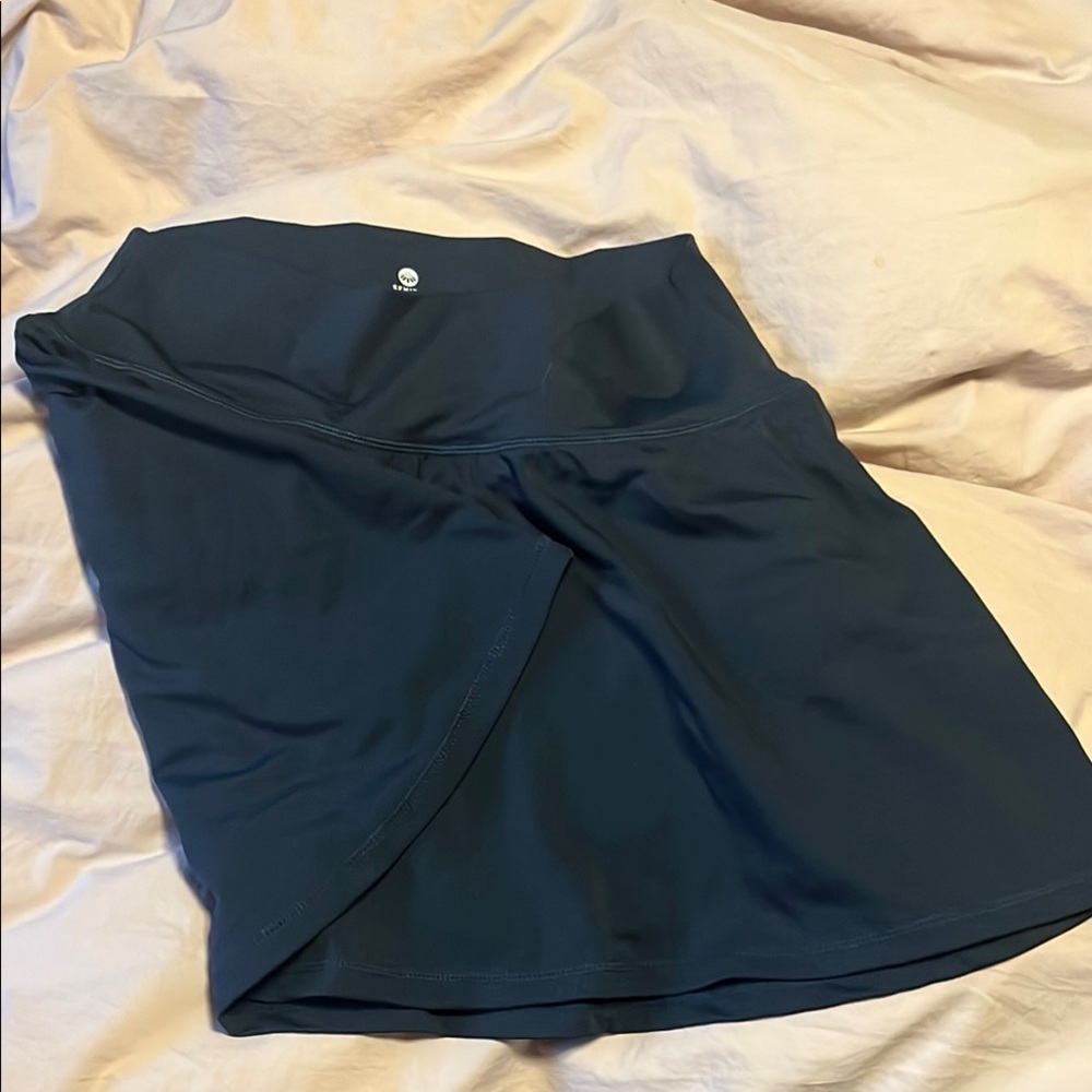 Senita Navy Athletic Baseline Skort